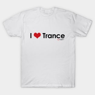 I Love Trance - Black Logo T-Shirt